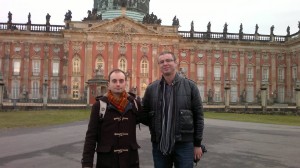 Univerzitet Potsdam 2012. Na slici: Dragan Radovančević (levo) i Nikola Madžirov